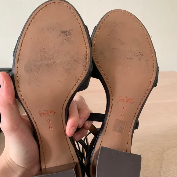 Coach “Phoebe” Strappy Sandals - Picture 3 of 6